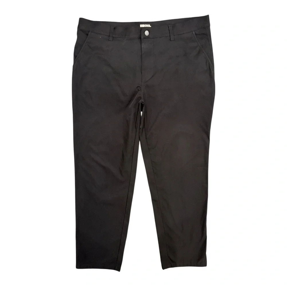 Men's Black Dress Pants - Classic Tailored Fit